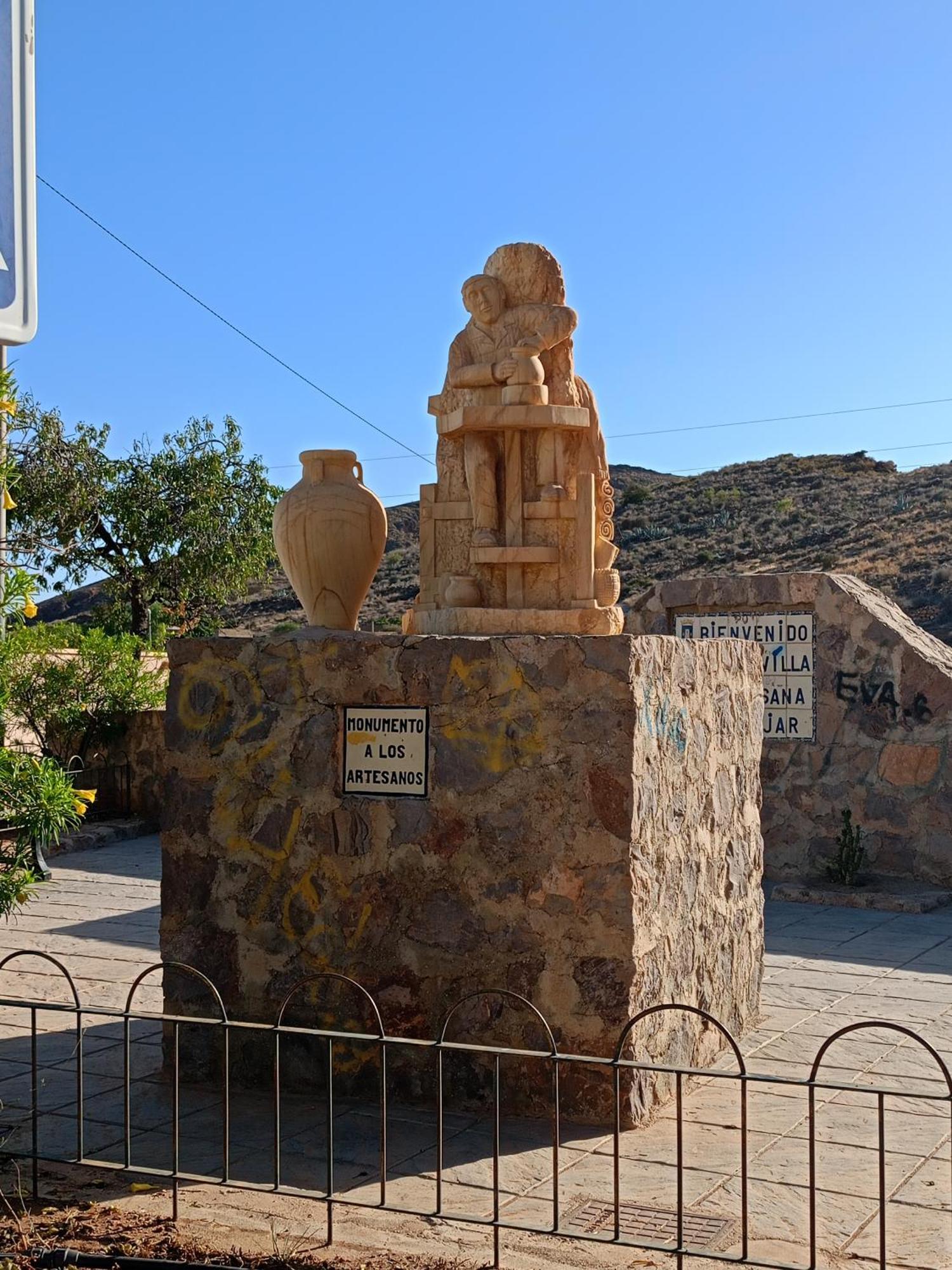 Encantadora Casa-Cueva En Pleno Barrio Alfarero De Níjar Eksteriør bilde
